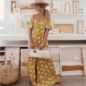 Billabong Sincerely Jules Shoulder Sway Maxi Dress